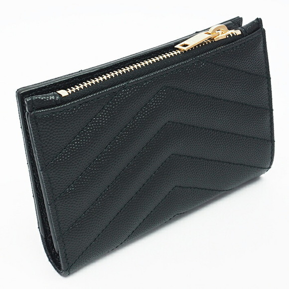 Saint Laurent Monogram Wallet  Bifold Yves - Picture 1 of 7